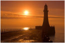 Roker Pier at Sunrise.